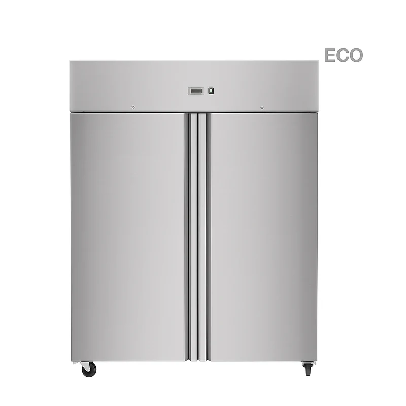 Armoire réfrigérée positive 1333 L inox 2 portes - Skyrainbow THL1410TNEC