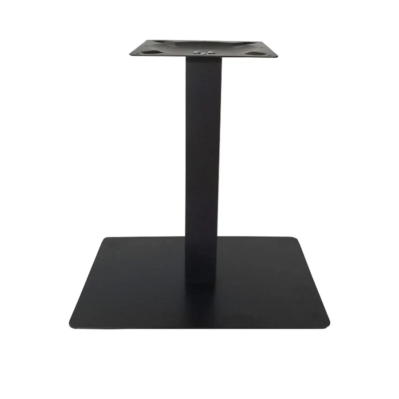 Base Rectangulaire 1 Tube Grand - Noir