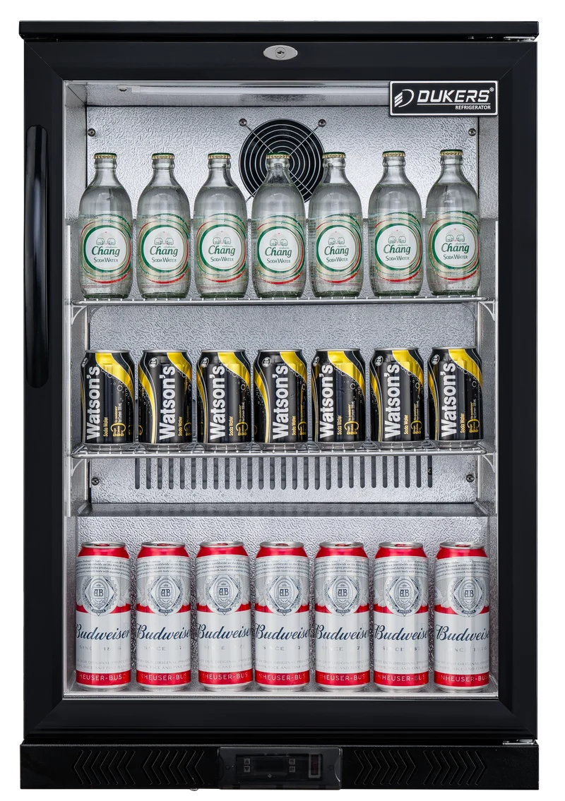 Arrière-bars - 1 porte vitrée battante - 118 litres - LG-128