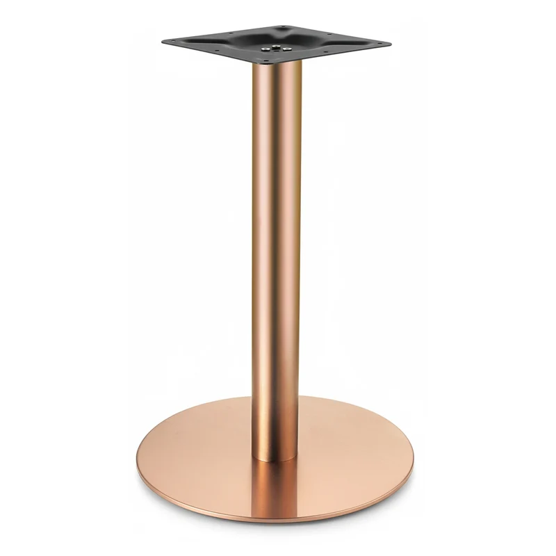 Base Ronde Cuivre Inox