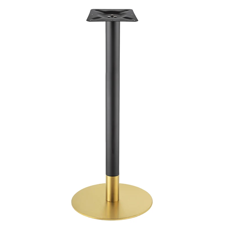 Base Ronde Haute Or+Noir