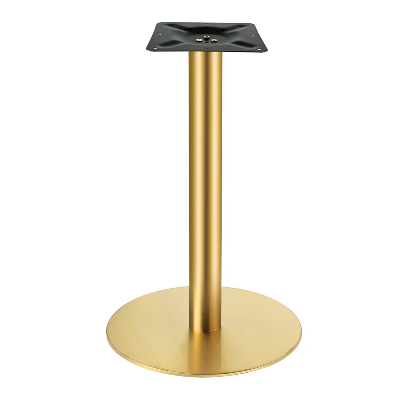 Base Ronde Or Inox