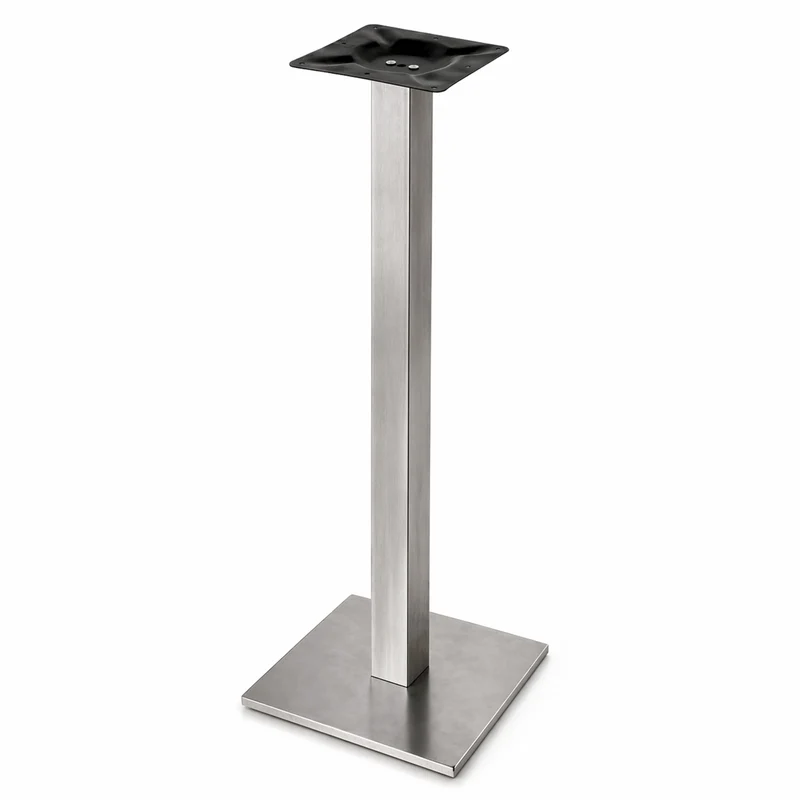Base Carrée Haute Inox