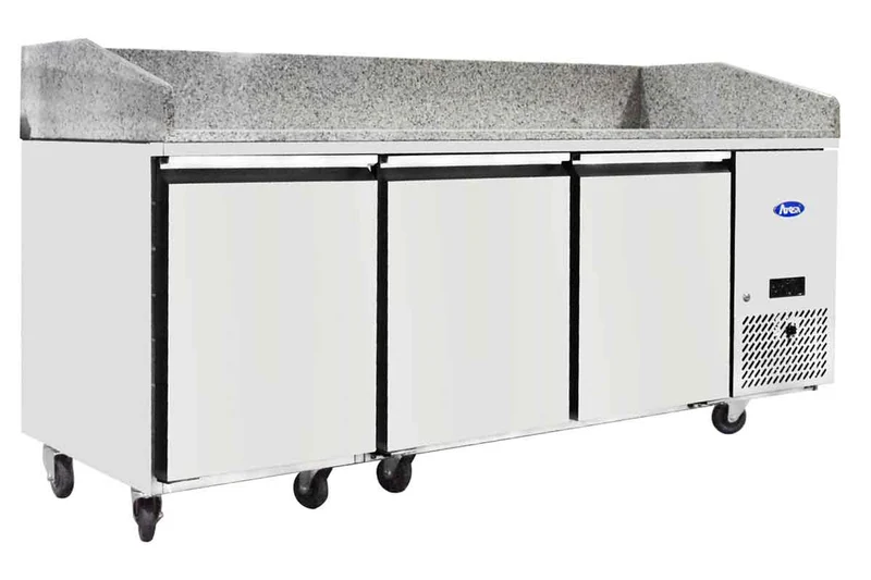 Table à Pizza 3 Portes - Bacs 400×600