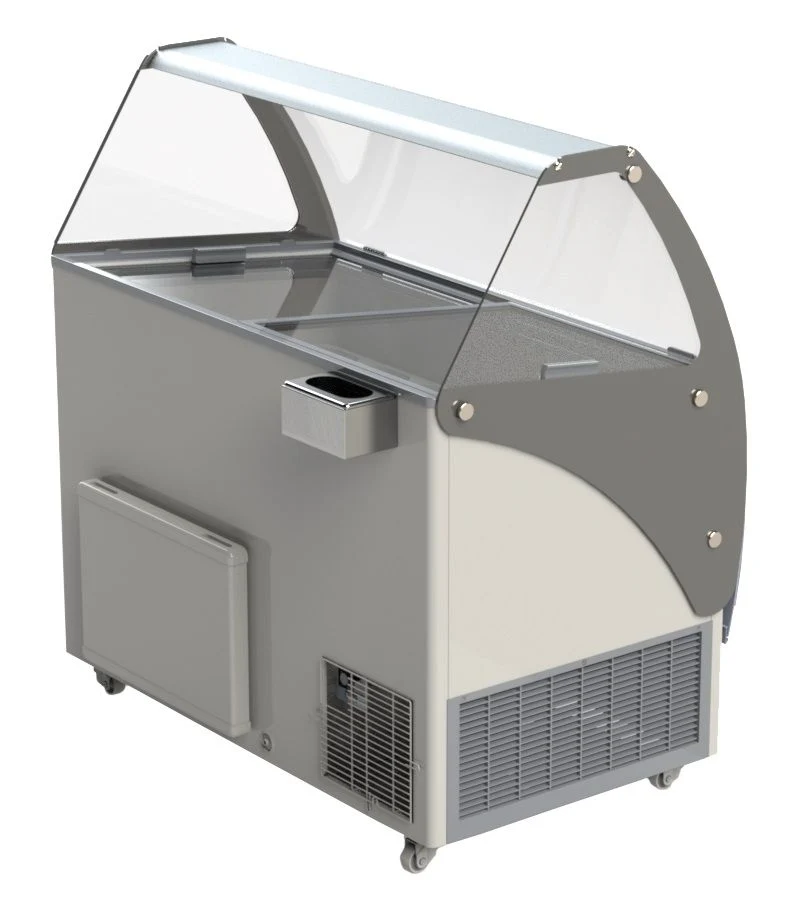 Vitrine À Creme Glacée Curacao 10X5 Ltr