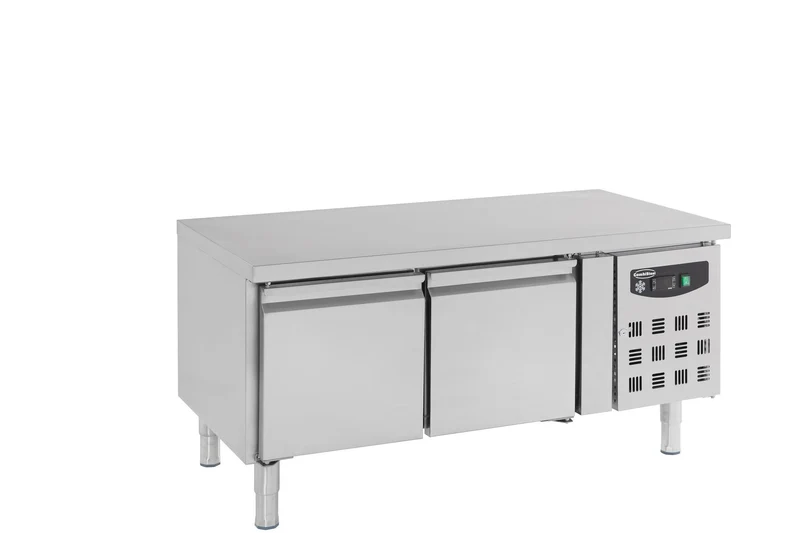 Table Réfrigérée Inox 2 Portes L1200 Hauteur 650 – Réfrigérateur, +2/+8 °C