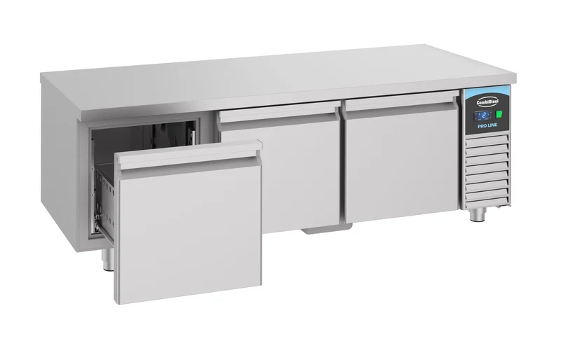 Table Réfrigérée Inox 304 3 Tiroirs L1600 Hauteur 600 – Réfrigérateur, -2/+8 °C
