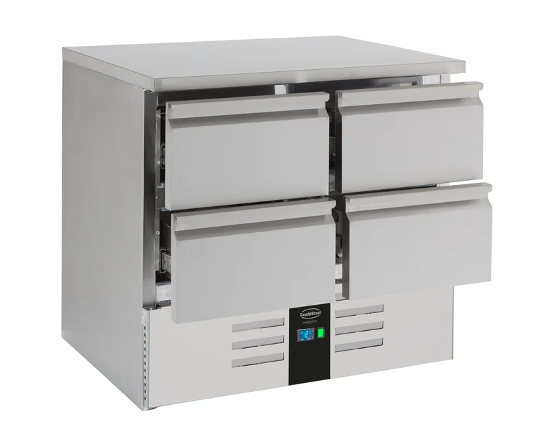Table Réfrigérée Inox 4 Tiroirs L903 Energy Line Évaporateur – Réfrigérateur, +2/+8 °C