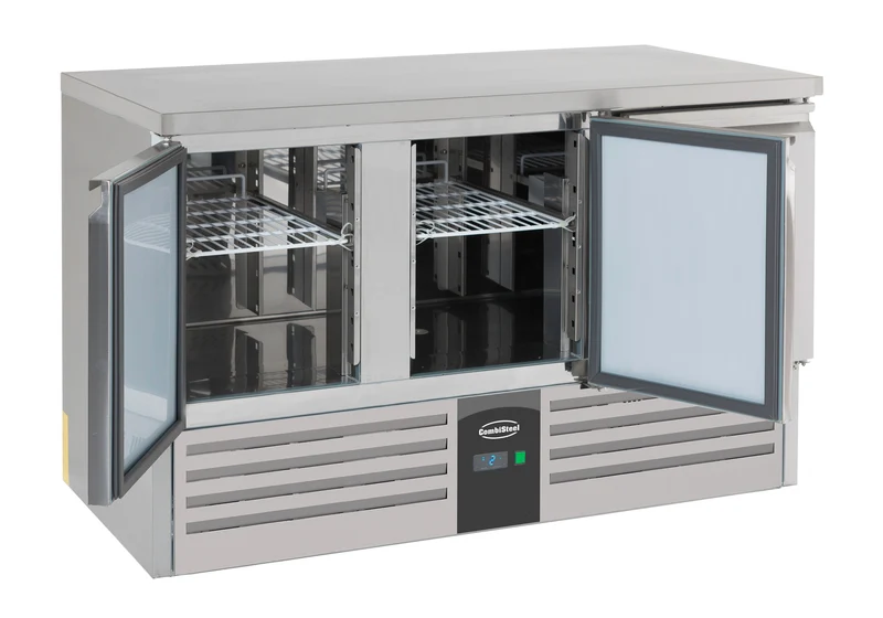 Table Réfrigérée Inox 3 Portes L1365 Compact Line – Réfrigérateur, +2/+8 °C