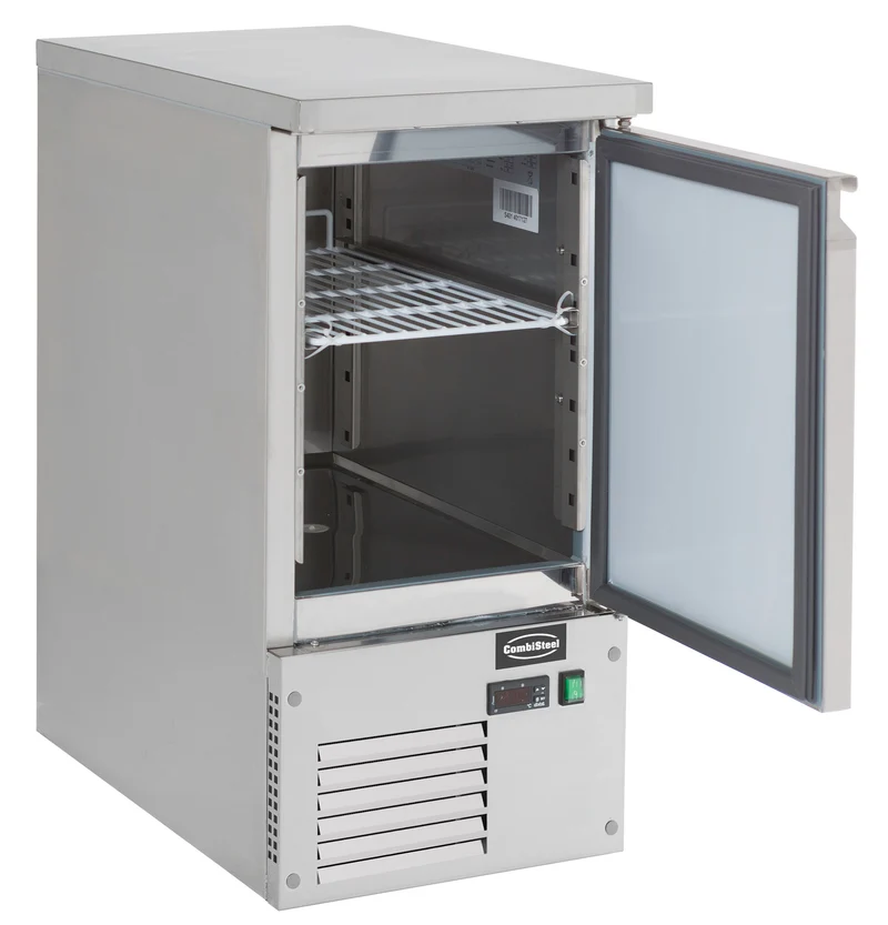 Table Réfrigérée Inox 1 Porte L435 Compact Line – Réfrigérateur, +2/+8 °C