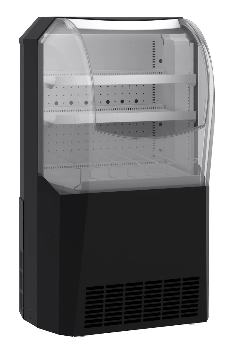 Vitrine à Achats Impulsifs 210L Noire – Réfrigérée, +2/+15 °C