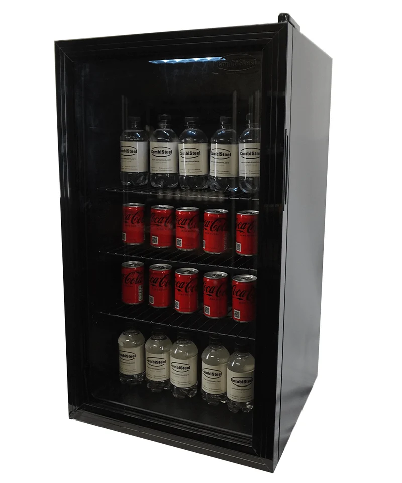 Réfrigérateur de Comptoir 80L Noir – Positif, +3/+10 °C