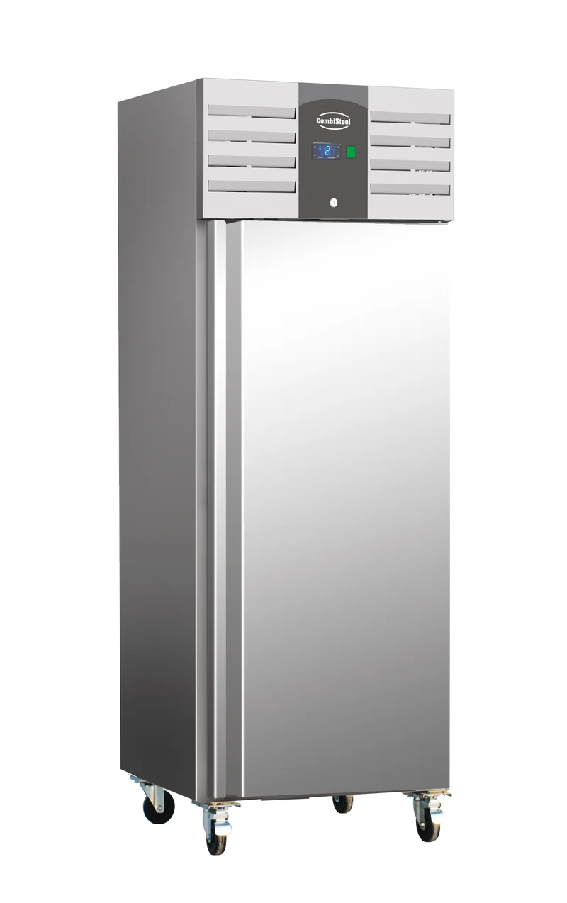 Armoire Réfrigérée Inox 1 Porte 600L Statique GN 2/1 – Réfrigérateur, +2/+8 °C