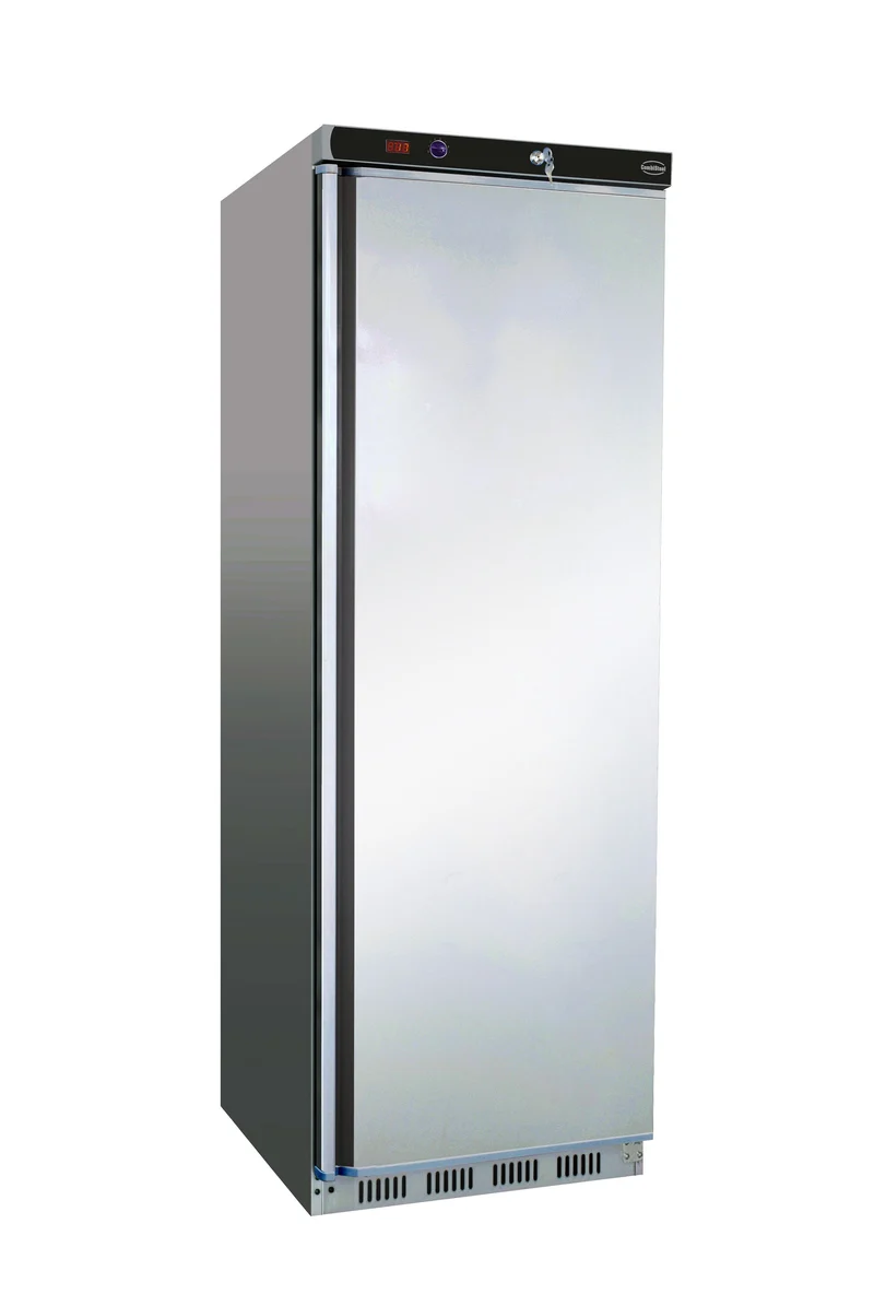 Armoire Réfrigérée 1 Porte 350L Inox HR400 – Réfrigérateur, +2/+8 °C