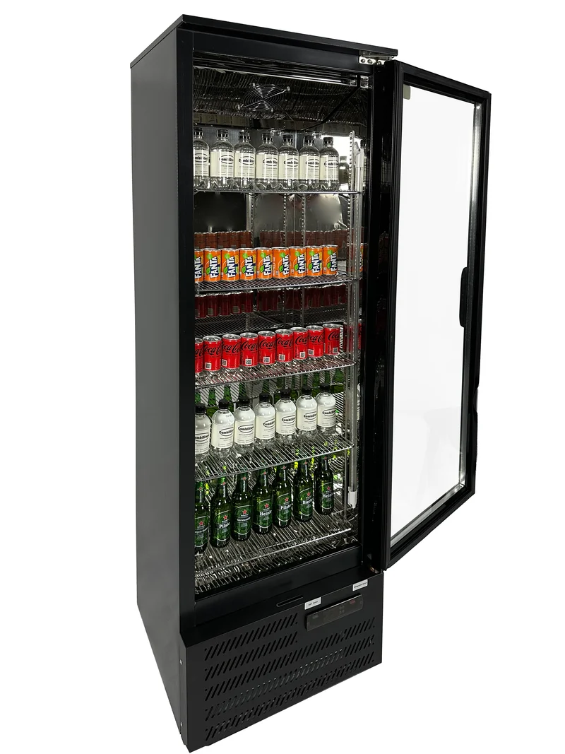 Armoire Réfrigérée de Bar Haute Mvc-293 Noire – Réfrigérateur, 0/+10 °C