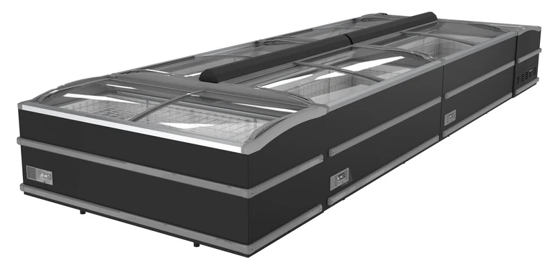 Congélateur Bahut Pour Supermarché Noir 2125 Dégivrage Manuel L2124