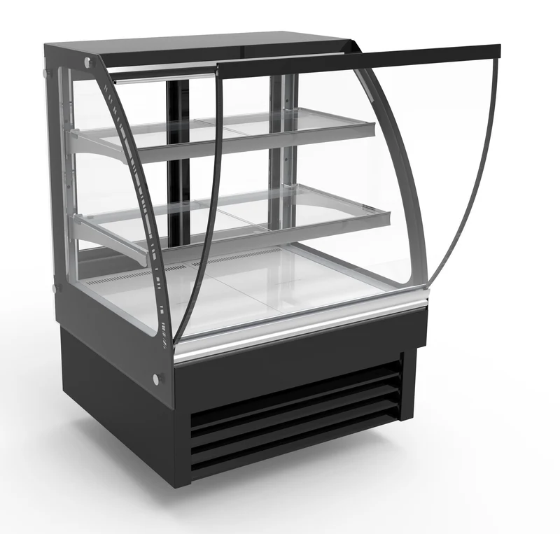 Vitrine Réfrigérée Comptoir Vitre Bombée 900 – 0,9 m, +2/+8 °C