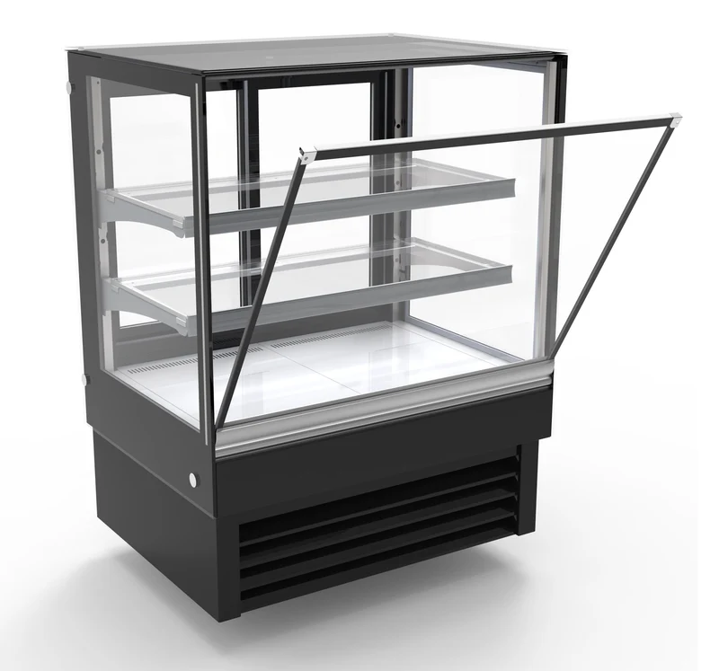 Vitrine Réfrigérée Comptoir Vitre Droite 900 – 0,9 m, +2/+8 °C