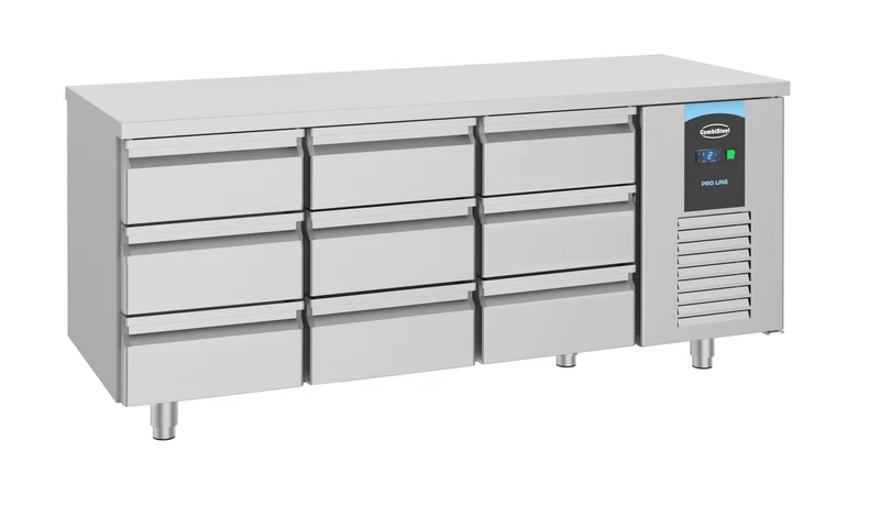 Table Réfrigérée Inox 9 Tiroirs 1865 Energy Line – Réfrigérateur, -2/+8 °C