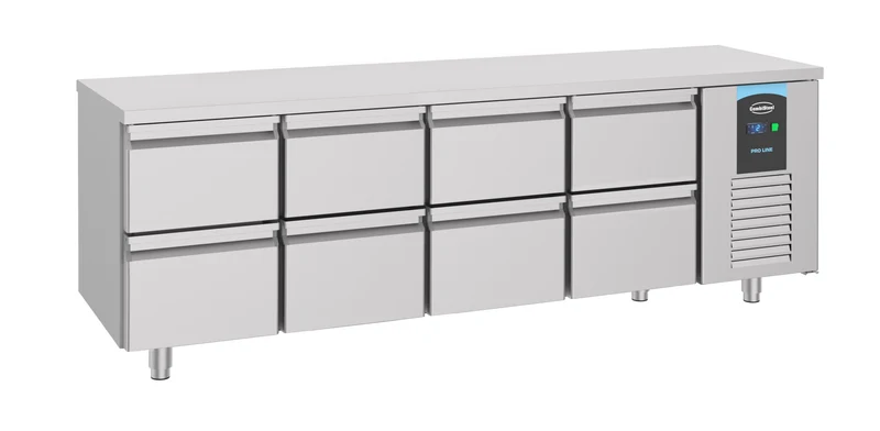 Table Réfrigérée Inox 8 Tiroirs 2330 Energy Line – Réfrigérateur, -2/+8 °C