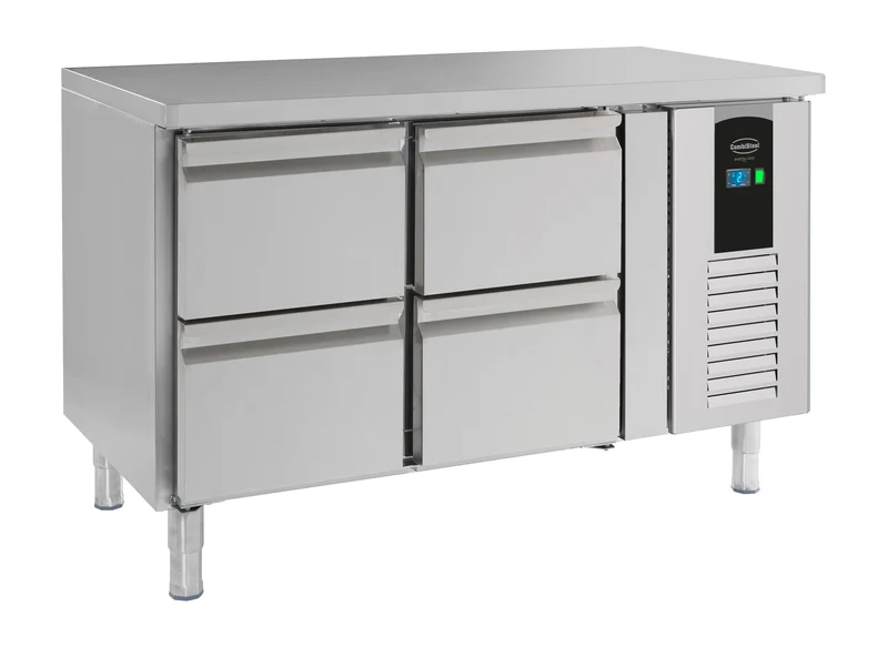 Table Réfrigérée Inox 4 Tiroirs L1360 Energy Line – Réfrigérateur, +2/+8 °C