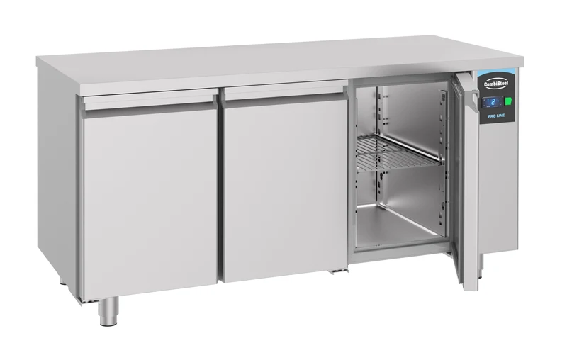 Table Réfrigérée Inox 304 3 Portes 1600 Sans Groupe – Réfrigérateur, -2/+8 °C