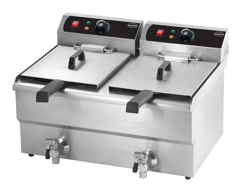 Friteuse Posable Électrique 2X10 L