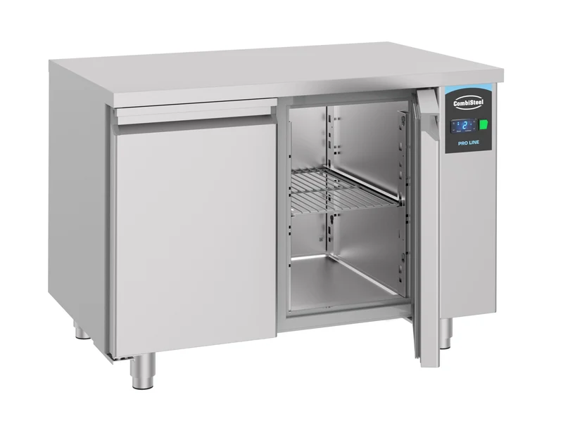 Table Réfrigérée Inox 304 2 Portes 1125 Sans Groupe – Réfrigérateur, -2/+8 °C