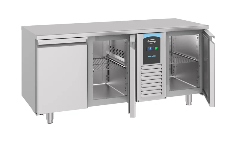 Table Négative Inox 3 Portes 1785 GN 1/1 Monobloc Energy Line – Congélateur, -10/-22 °C