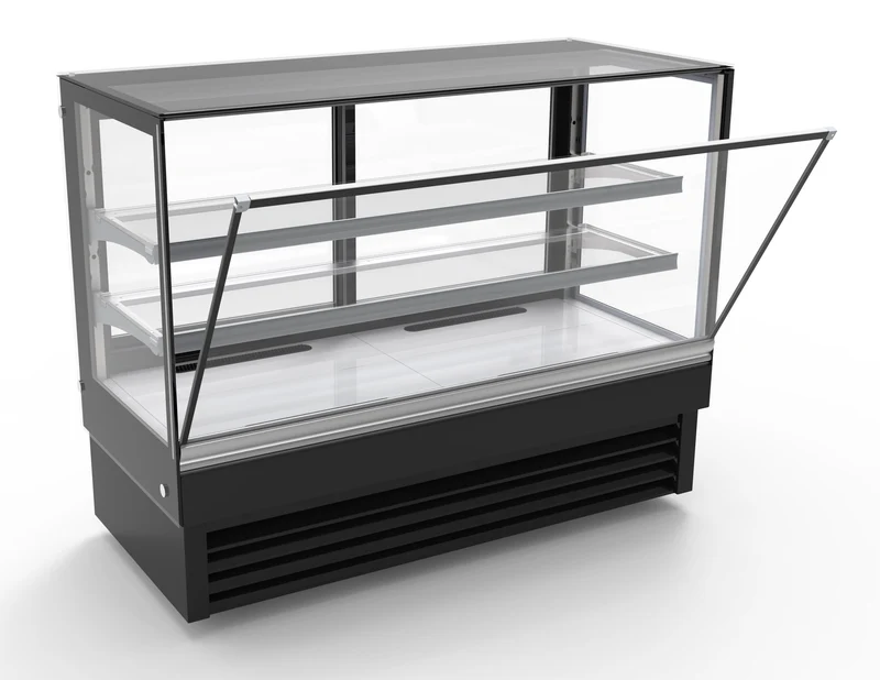 Vitrine Réfrigérée Comptoir Vitre Droite 2000 – 2 m, +2/+8 °C