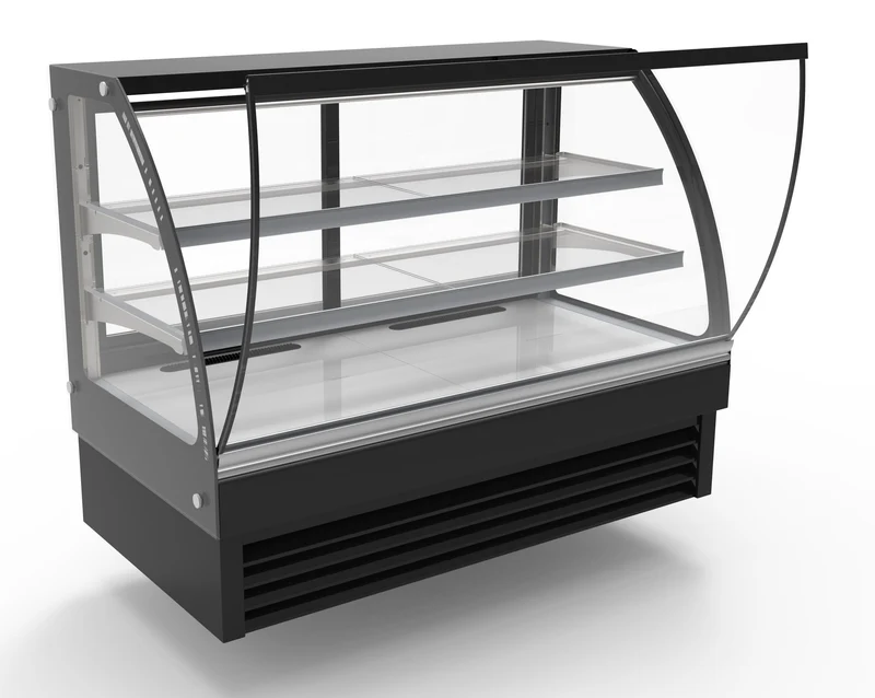 Vitrine Réfrigérée Comptoir Vitre Bombée 1500 – 1,5 m, +2/+8 °C