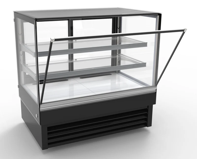 Vitrine Réfrigérée Comptoir Vitre Droite 1200 – 1,2 m, +2/+8 °C