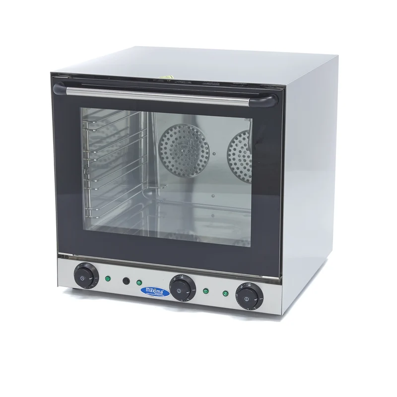 Four à convection - gril et vapeur - 4 plateaux - minuterie intégrée