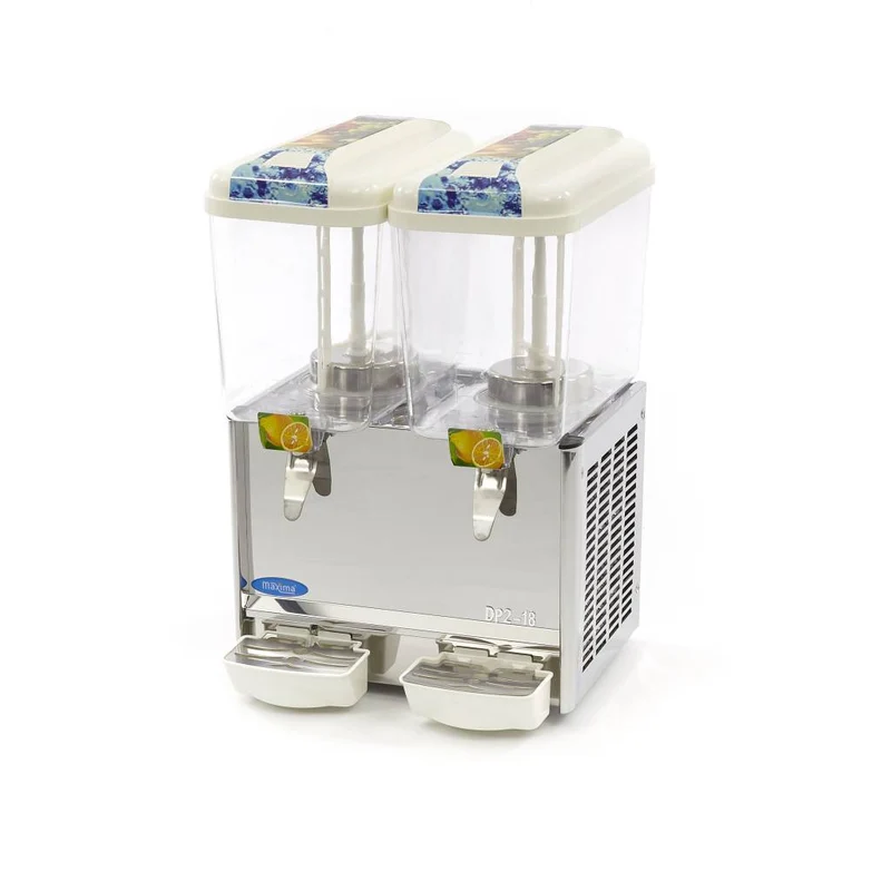 Distributeur à boissons - 2 x 18 L - électrique - incl mécanisme d'agitation