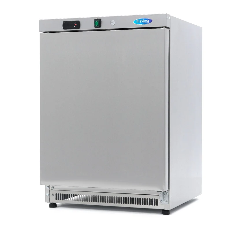 Armoire négative - 200 L - 2 étagères fixes - acier inoxydable