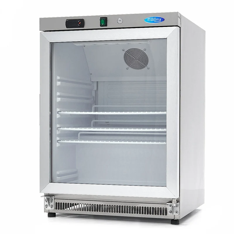 Table Top - 200 L - acier inoxydable - avec porte en verre