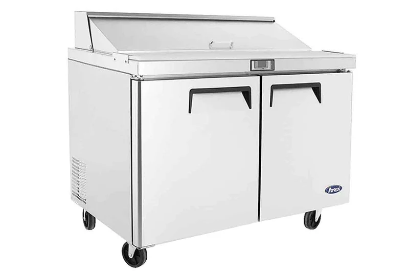 Meuble Saladette 2 Portes - Gamme Américaine 1500 - 12 Bacs GN1/6