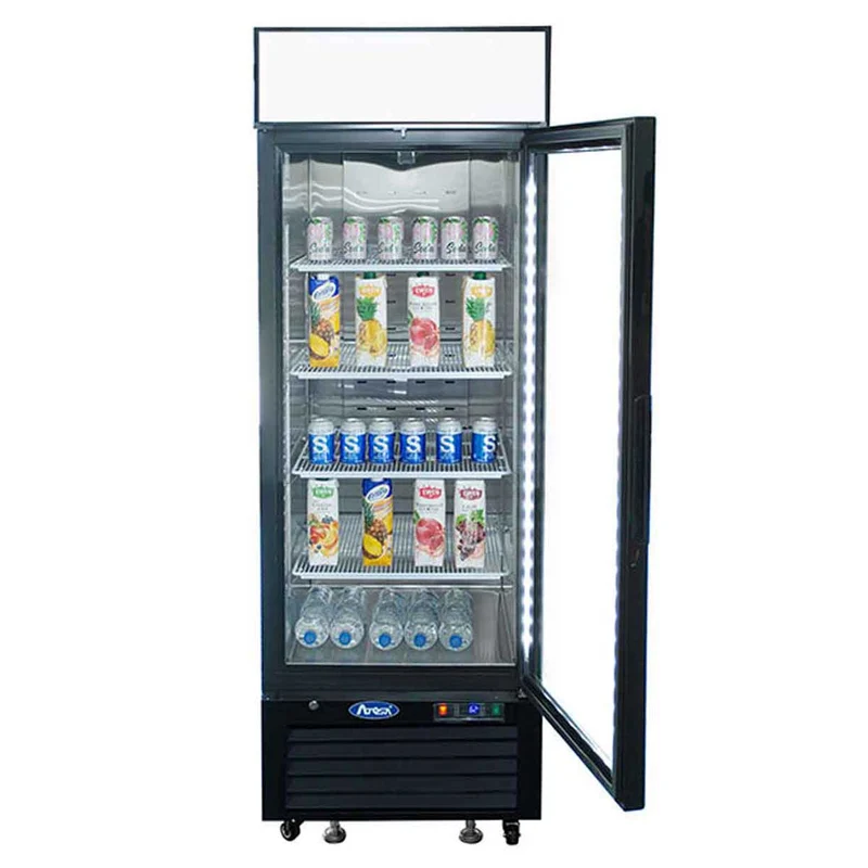 Armoire Réfrigérée Positive 1 Porte Vitrée - Groupe en Position Basse