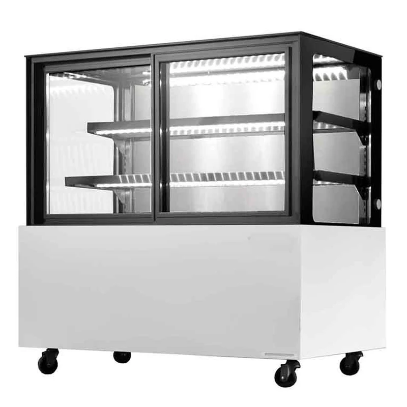 Vitrine Réfrigérée Libre-Service - Droite - 2 Niveaux