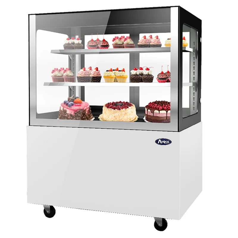 Vitrine Réfrigérée Comptoir - Droite - 2 Niveaux - 1500×660×1200