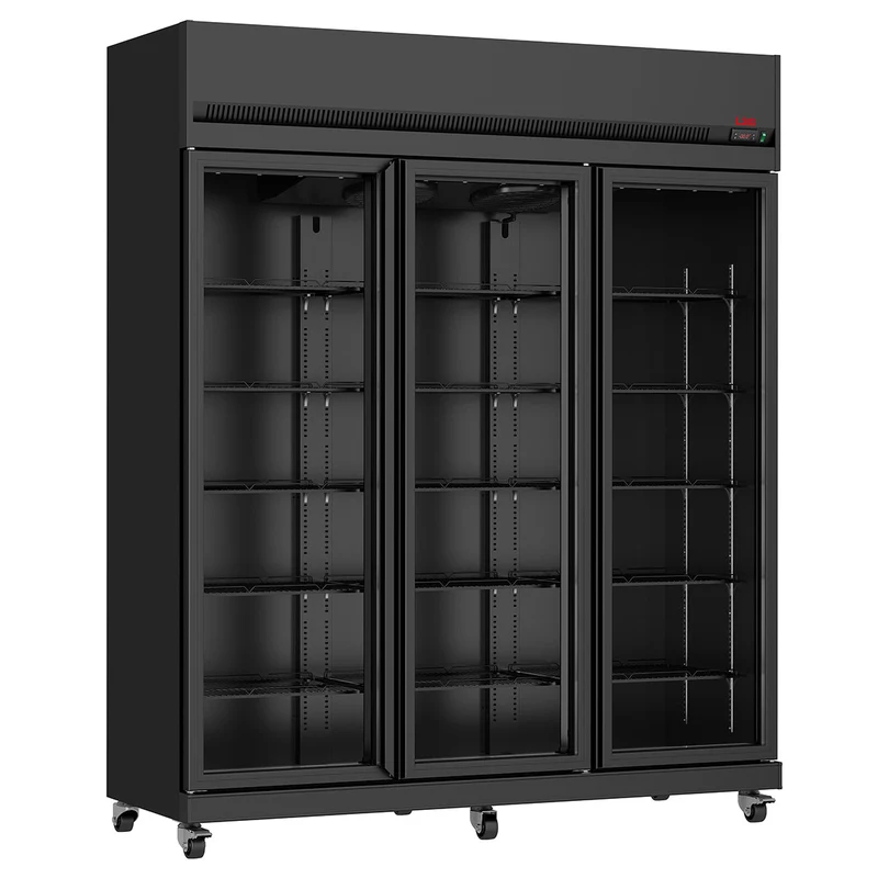 Vitrines à boissons à visibilité maximale, 3 portes +1/+10°c
