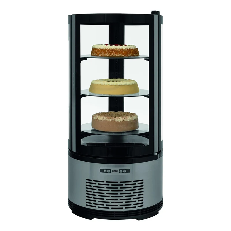 Vitrine réfrigérée type gourmet, 100L, +2°c/+8°c