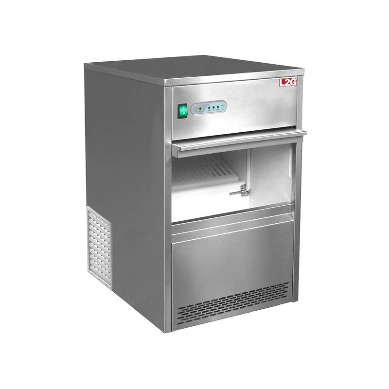 Machine à glaçons creux, cap. 26 kg/24h, réserve 6Kg