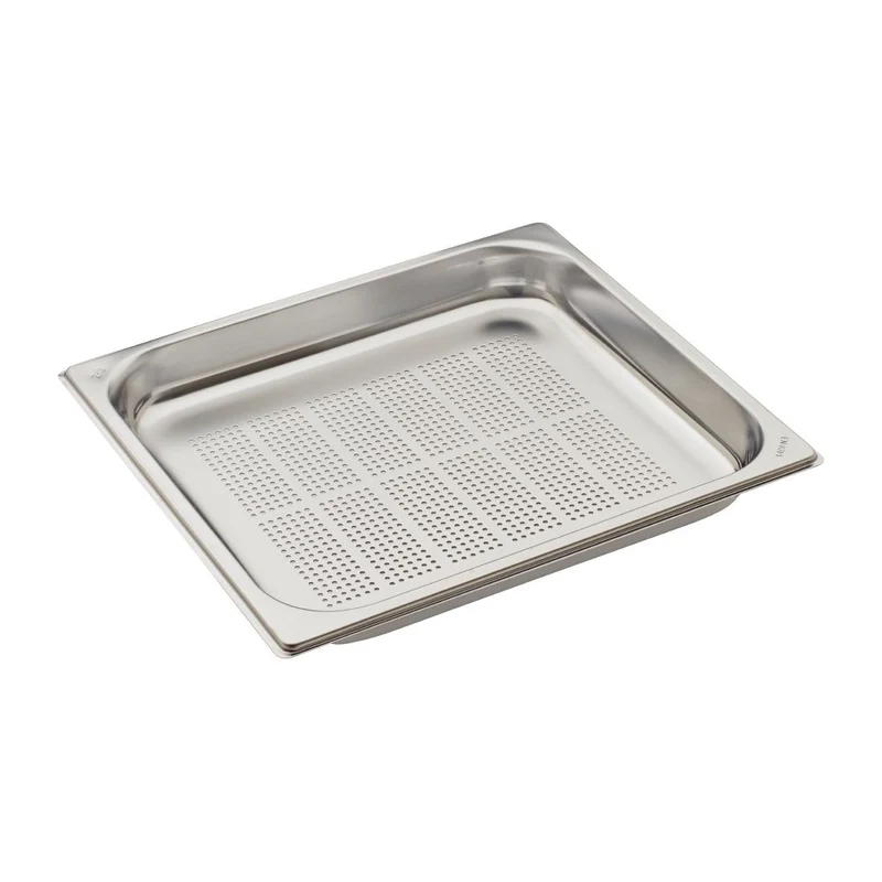 Bac inox perforé GN 2/3 Gastro M profondeur 40mm