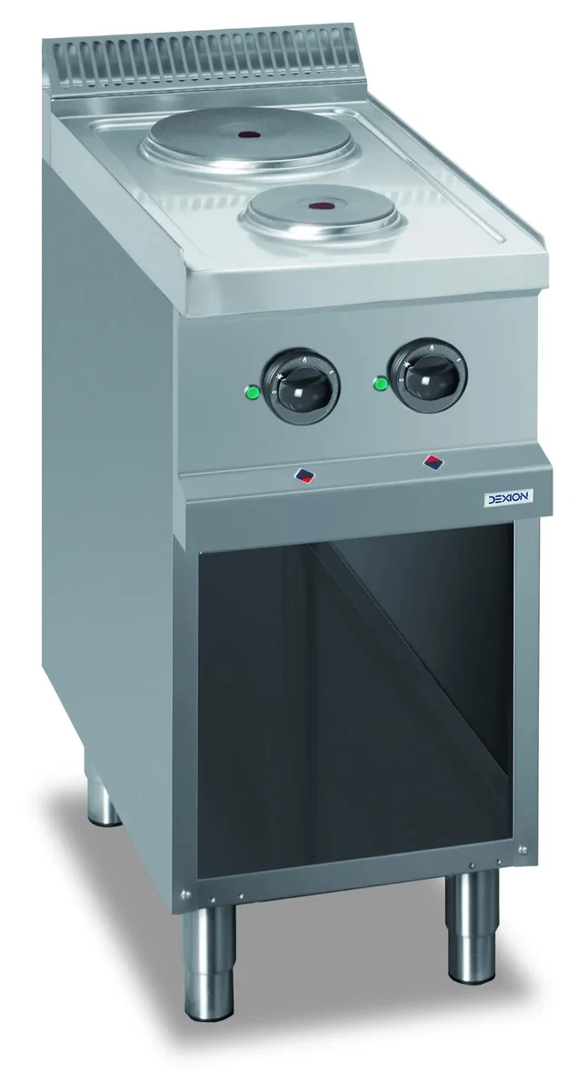 Cuisinière électrique Série 700 - 40/70 - 2 plaques rondes - 4,1 kW