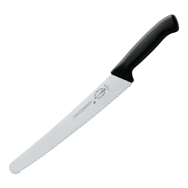 Couteau à pâtisserie denté Dick Pro-Dynamic HACCP noir 254mm