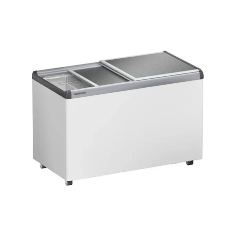 Congélateur avec couvercle coulissant plein - 369 litres