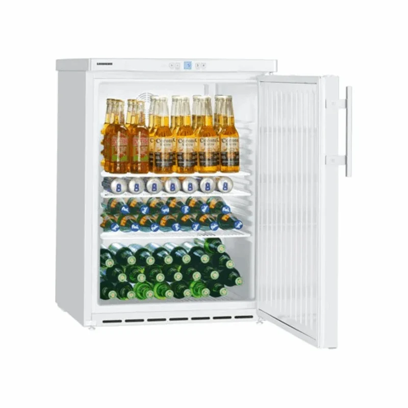 Armoire réfrigérée PREMIUM positive ventilée en epoxy blanc 1 porte - 134 litres