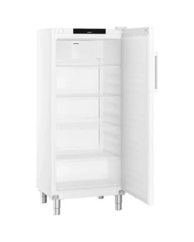 Armoire réfrigérée de restauration positive ventilée en epoxy blanc 1 porte - 517 litres