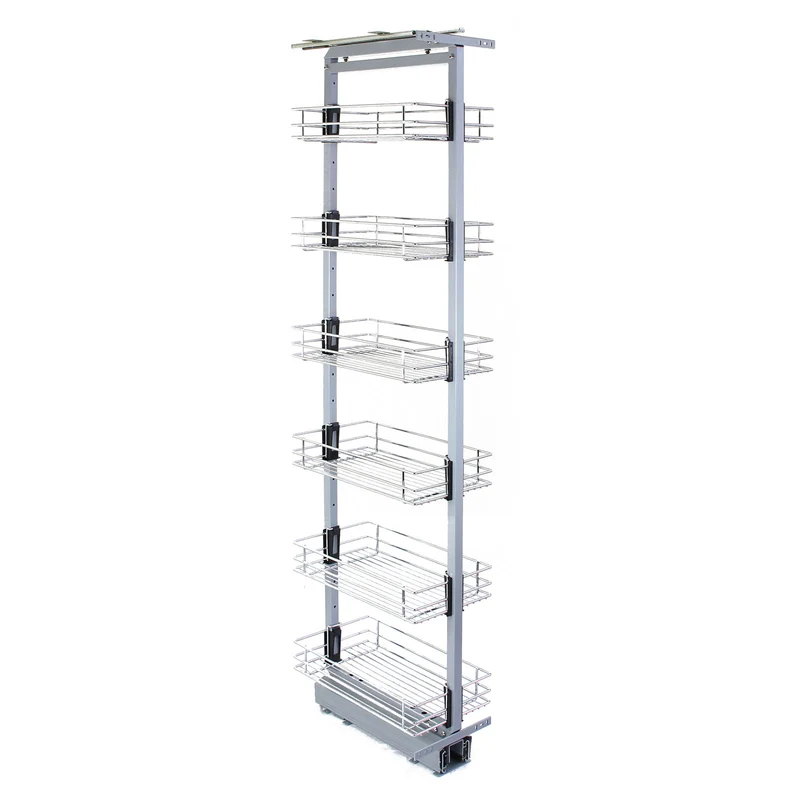 KuKoo Garde-Manger à Fermeture Amortie - 170 à 195 cm